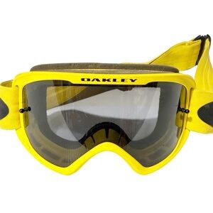 Oakley Yellow O-Frame 2.0 Pro Goggles w/Clear Lens Snow Ski
